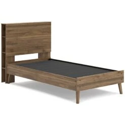 Aprilyn Honey Youth Platform Bed W/ Bookcase Headboard -Signature Design by Ashley EB1187 111 163 bed 11