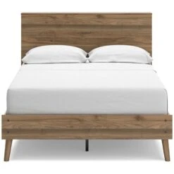 Aprilyn Honey Youth Platform Bed W/ Bookcase Headboard -Signature Design by Ashley EB1187 111 163 bed 8