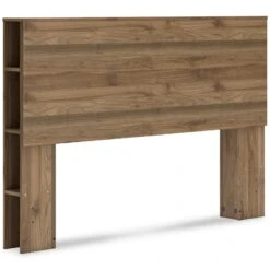 Aprilyn Honey Queen Platform Bed W/ Bookcase Headboard -Signature Design by Ashley EB1187 113 165 bed 3