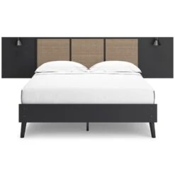 Charlang Platform Bed W/ Lighted Headboard