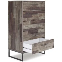 Neilsville Five Drawer Chest (Multi Gray) -Signature Design by Ashley EB2120 245 chest 5