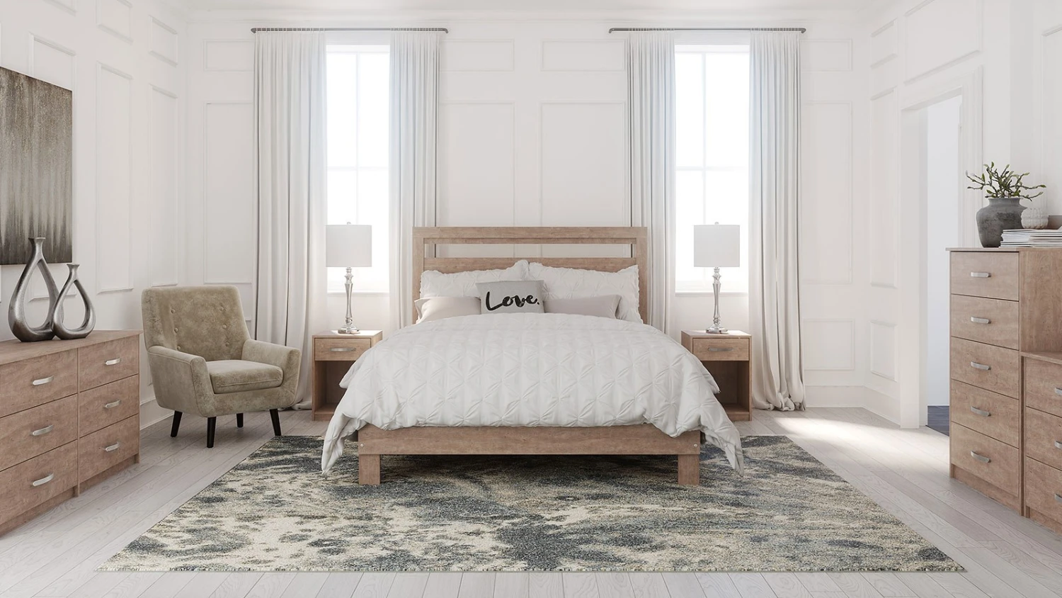 Flannia Platform Bedroom Set 7 Flannia Platform Bedroom Set - Image 7