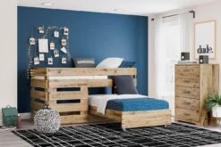 Larstin Twin Over Twin Loft Bedroom Set