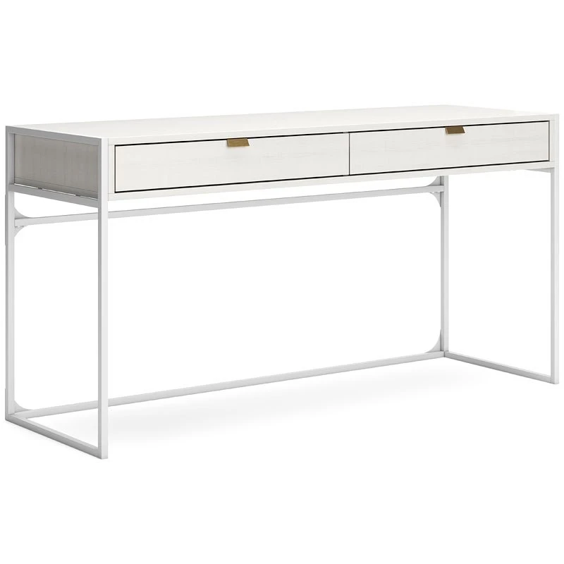 Deznee Home Office Desk W/ Drawers 3 Deznee Home Office Desk W/ Drawers - Image 3