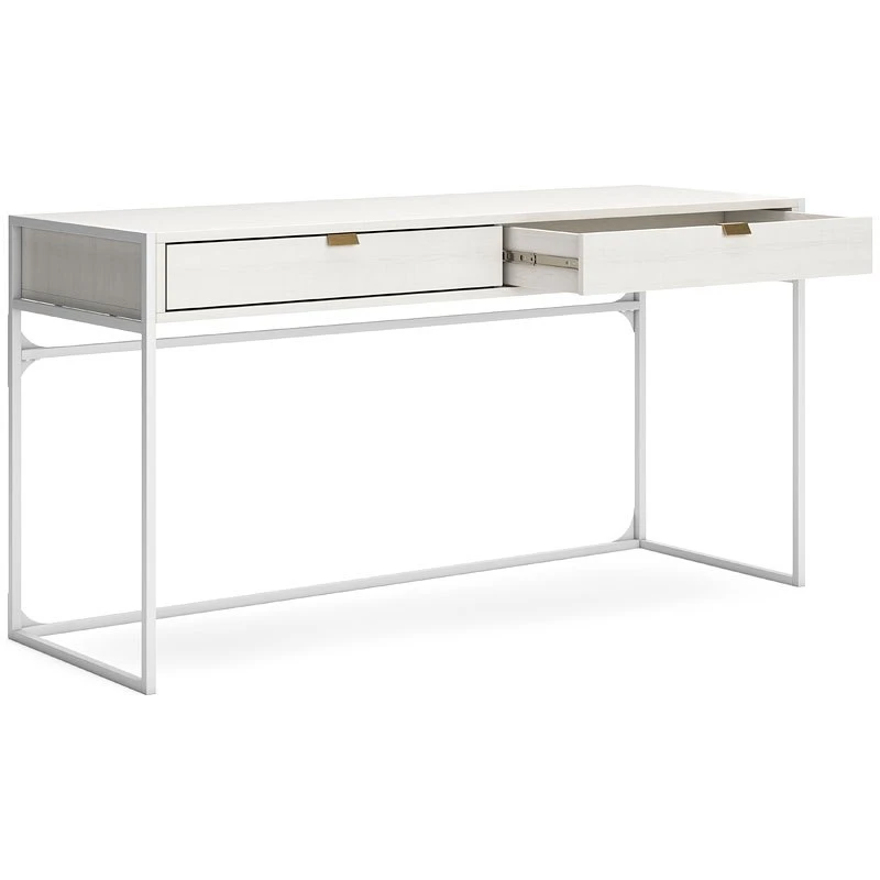 Deznee Home Office Desk W/ Drawers 4 Deznee Home Office Desk W/ Drawers - Image 4