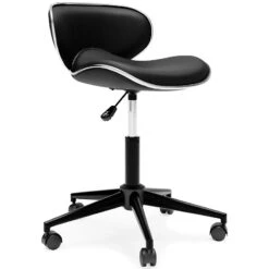 Beauenali Home Office Desk Chair (Black) -Signature Design by Ashley H190 01 office chair 3