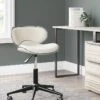Beauenali Home Office Desk Chair (White)