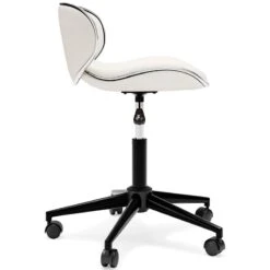 Beauenali Home Office Desk Chair (White) -Signature Design by Ashley H190 02 office chair 4