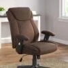 Corbindale Brown Home Office Swivel Chair