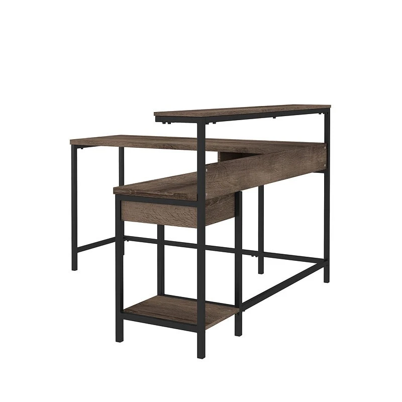 Arlenbry L-Desk W/ Hutch 4 Arlenbry L-Desk W/ Hutch - Image 4