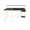 Dorrinson L-Desk W/ Hutch