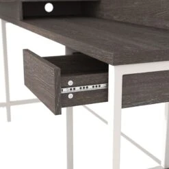 Dorrinson L-Desk W/ Hutch -Signature Design by Ashley H287 24 desk 7
