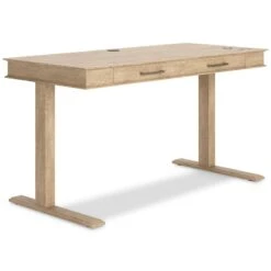 Elmferd Adjustable Height Desk W/ Wireless Charging -Signature Design by Ashley H302 29 desk 5