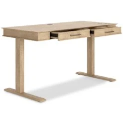 Elmferd Adjustable Height Desk W/ Wireless Charging -Signature Design by Ashley H302 29 desk 6