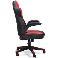 Lynxtyn Office Swivel Desk Chair (Red And Black) -Signature Design by Ashley H400 05A chair 3