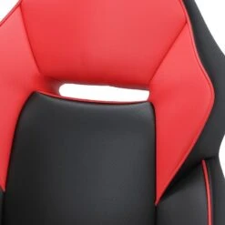 Lynxtyn Office Swivel Desk Chair (Red And Black) -Signature Design by Ashley H400 05A chair 5