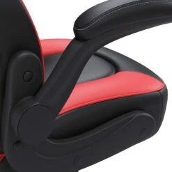 Lynxtyn Office Swivel Desk Chair (Red And Black) -Signature Design by Ashley H400 05A chair 7