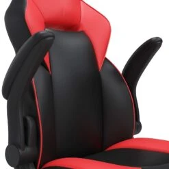 Lynxtyn Office Swivel Desk Chair (Red And Black) -Signature Design by Ashley H400 05A chair 8