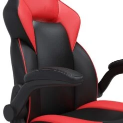 Lynxtyn Office Swivel Desk Chair (Red And Black) -Signature Design by Ashley H400 05A chair 9