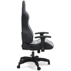 Lynxtyn Office Swivel Desk Chair W/ LED Lighting (White And Gray) -Signature Design by Ashley H400 08A chair 3