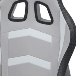 Lynxtyn Office Swivel Desk Chair W/ LED Lighting (White And Gray) -Signature Design by Ashley H400 08A chair 5