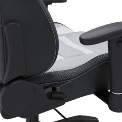 Lynxtyn Office Swivel Desk Chair W/ LED Lighting (White And Gray) -Signature Design by Ashley H400 08A chair 7