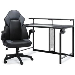Lynxtyn Home Office Set (H400-110) 13 Lynxtyn Home Office Set (H400-110) -Signature Design by Ashley H400 110 ho set 2