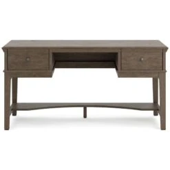 Janismore Home Office Storage Leg Desk -Signature Design by Ashley H776 26 desk 3 1