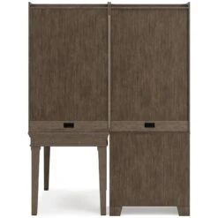 Janismore 4-Piece Bookcase Wall Unit W/ Desk -Signature Design by Ashley H776 44 40B 40T 41T wall unit 5