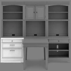 Kanwyn Home Office Set W/ 63 Inch Desk 24 Kanwyn Home Office Set W/ 63 Inch Desk -Signature Design by Ashley H777 40B drawer base 1 1