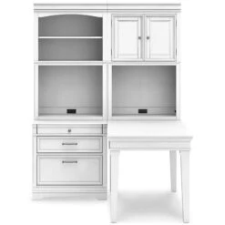 Kanwyn 4-Piece Bookcase Wall Unit W/ Desk -Signature Design by Ashley H777 44 40B 40T 41T wall unit 3