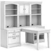 Kanwyn 6-Piece Bookcase Wall Unit W/ Desk