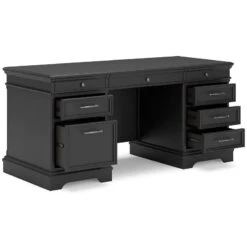 Beckincreek Executive Home Office Set -Signature Design by Ashley H778 21L 21R 21T desk 4