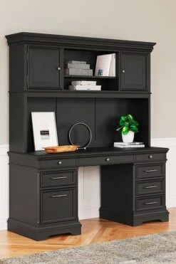 Beckincreek Modular Home Office Set -Signature Design by Ashley H778 22L 22R 22T 22H credenza hutch 1