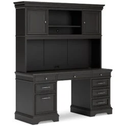 Beckincreek Credenza W/ Hutch -Signature Design by Ashley H778 22L 22R 22T 22H credenza hutch 3