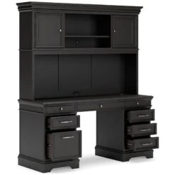 Beckincreek Credenza W/ Hutch -Signature Design by Ashley H778 22L 22R 22T 22H credenza hutch 4