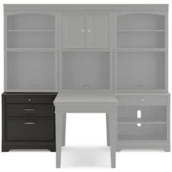 Beckincreek Executive Home Office Set -Signature Design by Ashley H778 40B drawer base 1 1