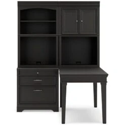 Beckincreek 4-Piece Bookcase Wall Unit W/ Desk -Signature Design by Ashley H778 44 40B 40T 41T wall unit 3