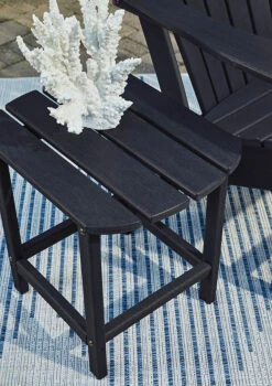 Sundown Treasure Outdoor Seating Set (Black) -Signature Design by Ashley P008 703 table 2