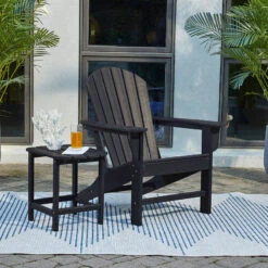 Sundown Treasure Outdoor Seating Set (Black) -Signature Design by Ashley P008 898 703 set 2