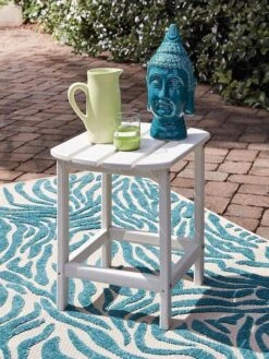 Sundown Treasure End Table (White)