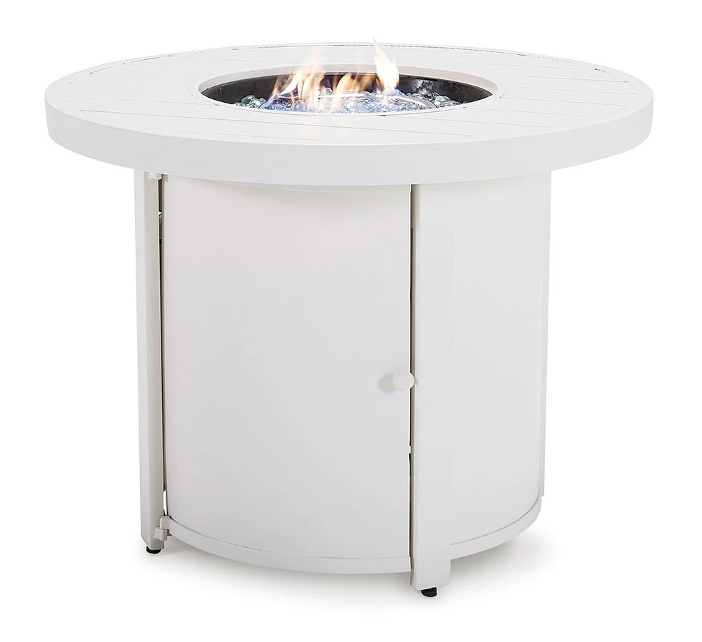 Sundown Treasure Fire Pit Table Set W/ Turquoise Chairs 12 Sundown Treasure Fire Pit Table Set W/ Turquoise Chairs - Image 12