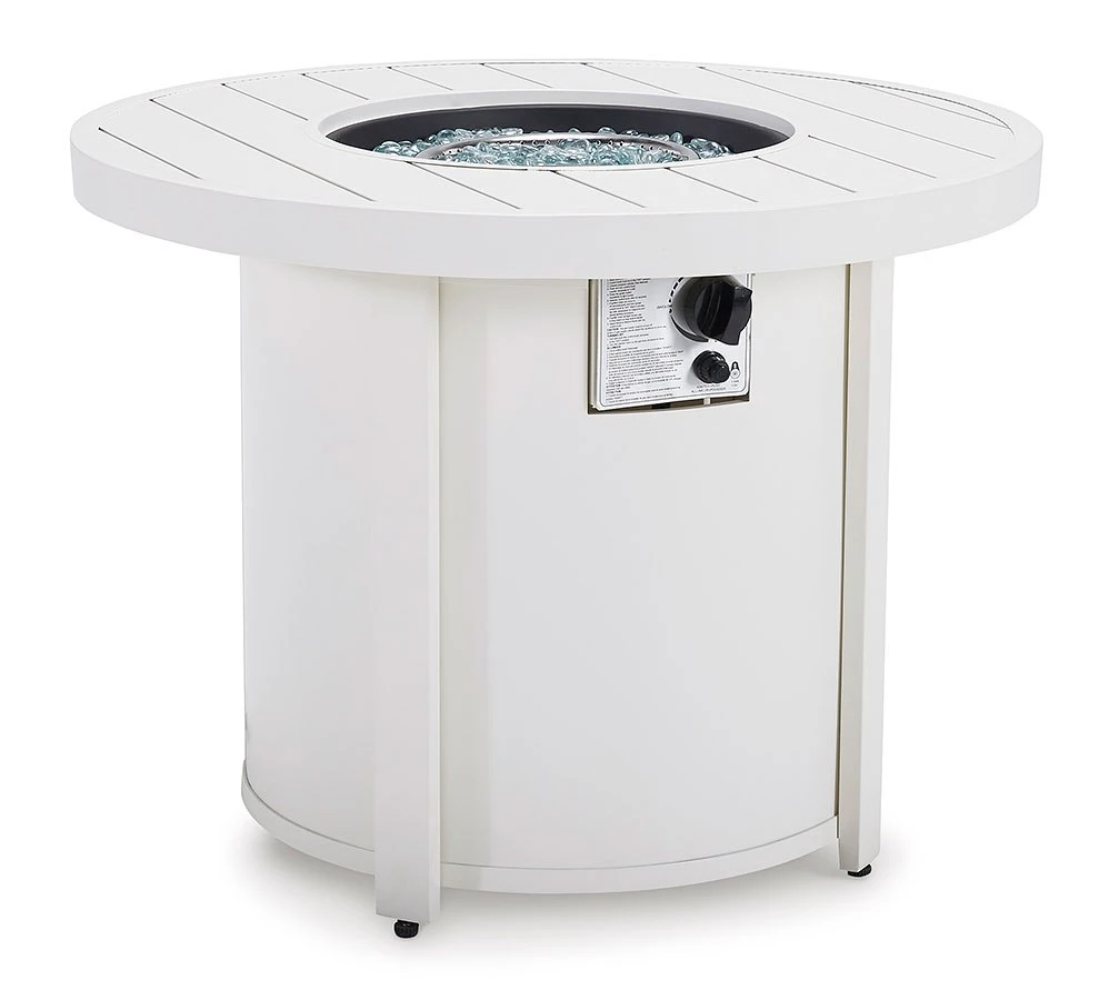 Sundown Treasure Fire Pit Table Set W/ Turquoise Chairs 14 Sundown Treasure Fire Pit Table Set W/ Turquoise Chairs - Image 14