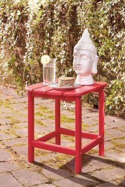 Sundown Treasure End Table (Red)