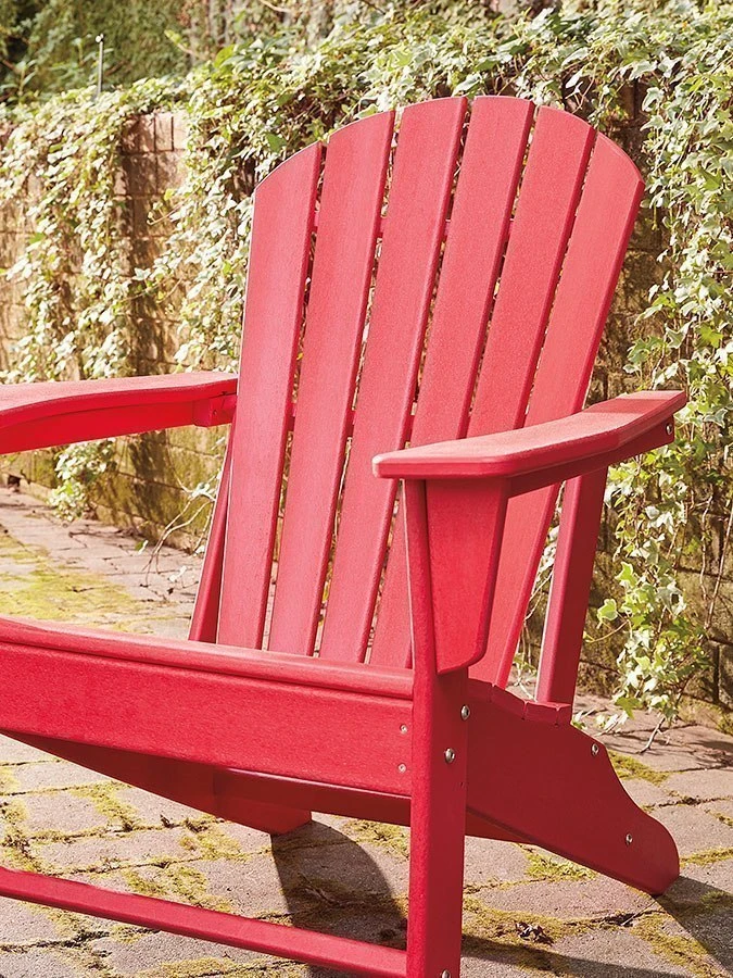 Sundown Treasure Adirondack Chair (Red) 2 Sundown Treasure Adirondack Chair (Red) - Image 2