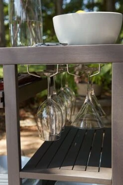 Kailani Serving Cart (Gray) 16 Kailani Serving Cart (Gray) -Signature Design by Ashley P030 661 serving cart 6