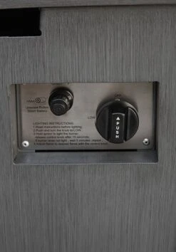 Rodeway South Fire Pit (Gray) -Signature Design by Ashley P040 772 fire pit 3