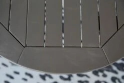 Safari Peak 3-Piece Outdoor Folding Bistro Set (Gray) -Signature Design by Ashley P201 050 set 3