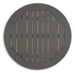 Safari Peak 3-Piece Outdoor Folding Bistro Set (Gray) -Signature Design by Ashley P201 050 set 6