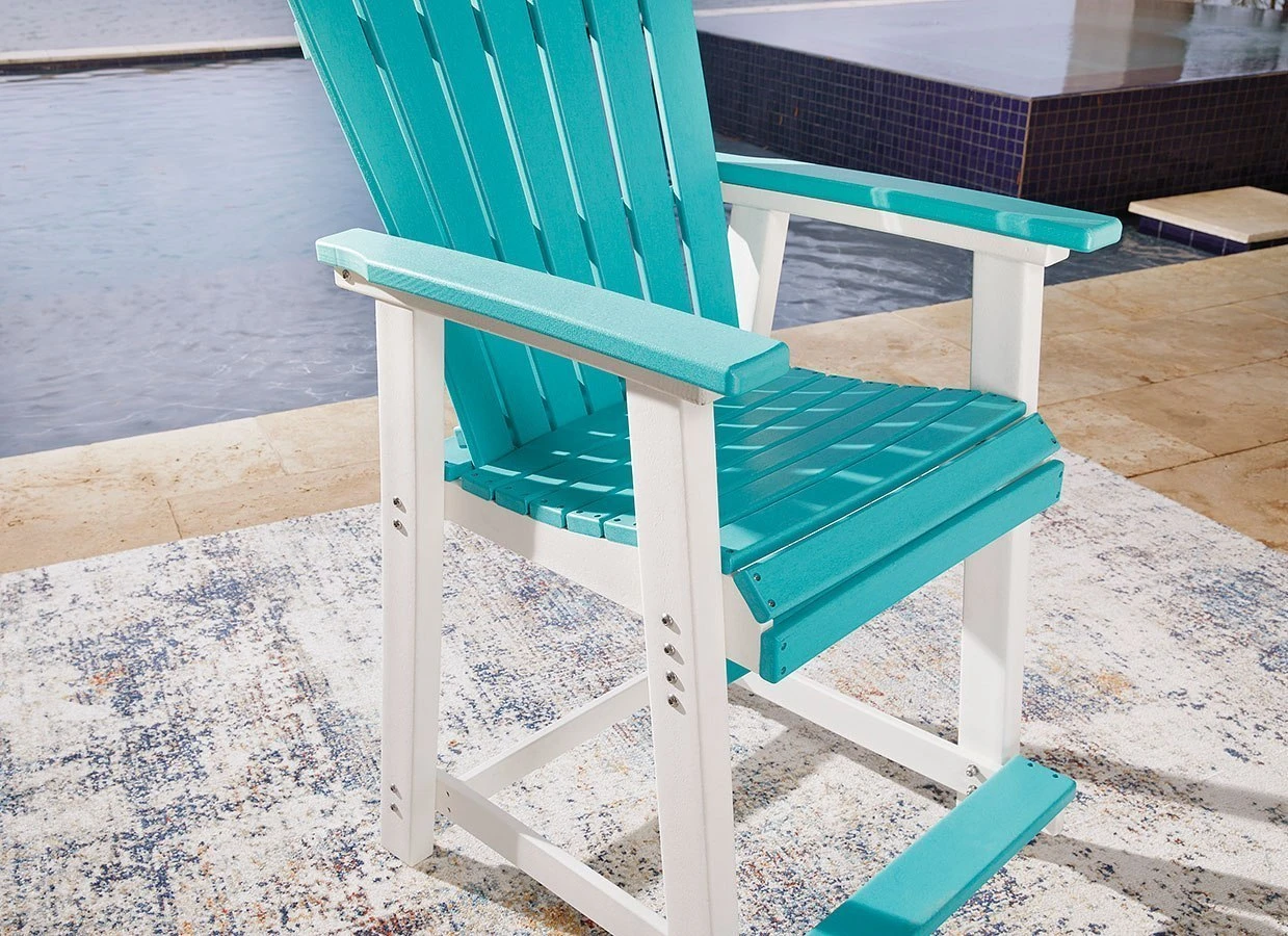 Eisely Outdoor Counter Height Chair (Set Of 2) 2 Eisely Outdoor Counter Height Chair (Set Of 2) - Image 2